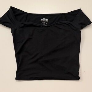 Hollister Must Have Sweetheart Neck Stretch Crop Top